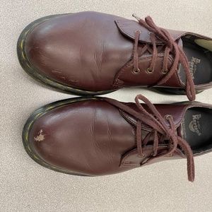 Vegan Dr Martens Cherry Red Oxford sz 6 / 37